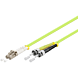 Fiberoptisk kabel LC-ST OM5 (laseroptimeret) 0,50m
