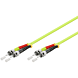 Fiberoptisk kabel ST-ST OM5 (laseroptimeret) 3m