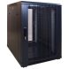 15U mini serverskab med perforeret låge 600x800x860mm (BxDxH)