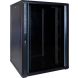22U serverskab med glaslåge 800x800x1200mm (BxDxH)