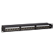 CAT5e FTP patch panel - 24 porte