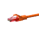 UTP CAT6 patchkabel 10m orange - 100% kobber