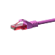 UTP CAT6 patchkabel 7,5m pink - 100% kobber