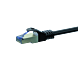 CAT6a S/FTP (PIMF) patchkabel 20m sort