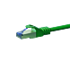 CAT6a S/FTP (PIMF) patchkabel 15m grøn