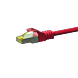 Cat7 S/FTP (PIMF) patchkabel 15m rødt