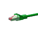CAT6 S/FTP (PIMF) patchkabel 0,50 m grøn