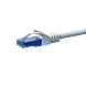 UTP CAT6a patchkabel 0,15m hvid - 100% kobber