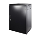 18U vægskab med metaldør 600x450x900mm (BxDxH)