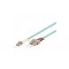 Fiberoptisk kabel LC-SC OM3 1,50m