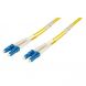 OS2 duplex fiberoptisk kabel LC-LC 1m