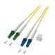 OS2 duplex fiberoptisk kabel LC/APC-LC 10m