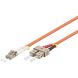 Fiberoptisk kabel LC-SC OM2 10m