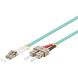 Fiberoptisk kabel LC-SC OM3 7m