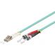 Fiberoptisk kabel LC-ST OM3 15m