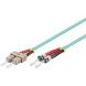 Fiberoptisk kabel SC-ST OM3 1m