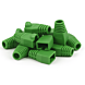 DANICOM RJ45 Kabelgennemføring Grøn - 10 stk