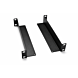 10 tommer L-profil til 450 mm dybe 10 tommer server skabe - sæt med 2