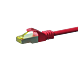 Cat7 S/FTP (PIMF) patchkabel 5m rødt