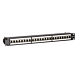CAT6a STP patch panel - 24 porte
