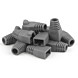 DANICOM RJ45 kabelbeskytter grå stor - 10 stk