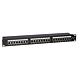 CAT5e FTP patch panel - 24 porte