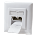 CAT6a UTP / STP indmuringsboks, hvid