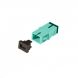 Multimode keystone kobling SC-SC simplex turkis