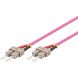 Fiberoptisk kabel SC-SC OM4 20m