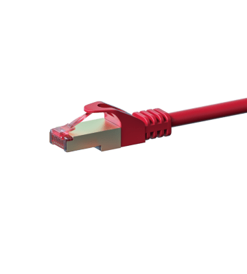 CAT6 S/FTP (PIMF) patchkabel 2m rød