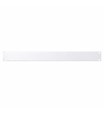 19 tommer dækpanel 1U - hvid