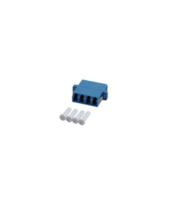 Single-mode kobling 4-vejs LC-LC quad blå