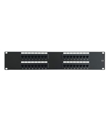 CAT6 UTP patchpanel - 32 porte - 2U