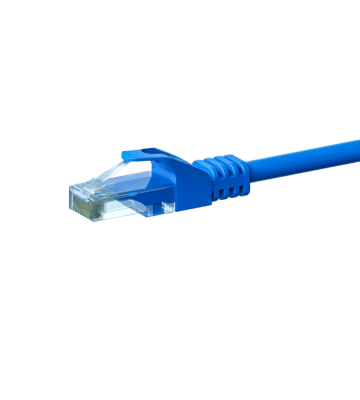 CAT6 UTP patch kabel 2m blå - CCA