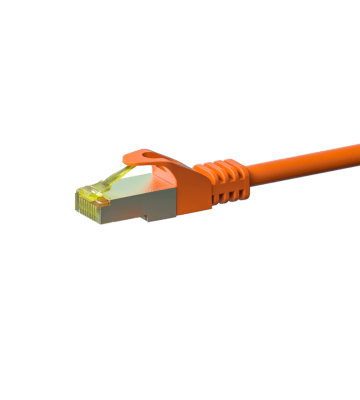 Cat7 S/FTP (PIMF) patchkabel 5m orange