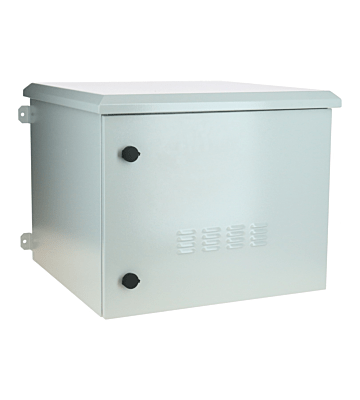 9U udendørs vægskab IP55 - 600x600x500mm (BxDxH)