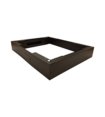 Base til 19 tommer serverskabe 600x600x150 mm (BxDxH)