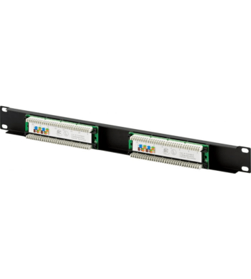 CAT5e UTP patch panel - 16 porte