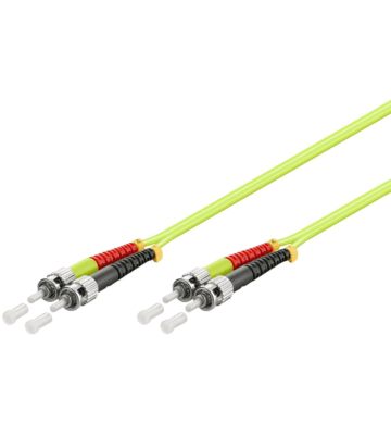 Fiberoptisk kabel ST-ST OM5 (laseroptimeret) 7,5m