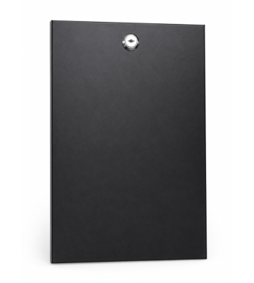 9U sidepanel til 10" serverskab - 310mm dyb med lås