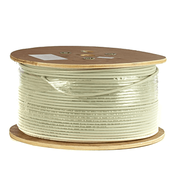 DANICOM CAT6 100% kobber UTP 500m kabel på rullestift - LSZH (Cca)