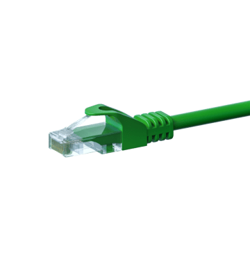 UTP CAT5e patchkabel 5m grøn - 100% kobber