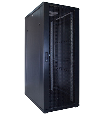32U serverrack med perforeret dør 600x1200x1600mm (BxDxH)