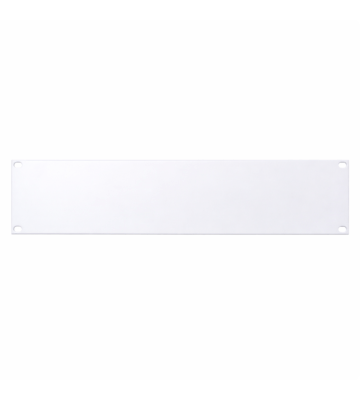 19 tommer dækpanel - 2U hvid