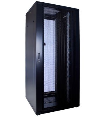 37U serverskab med perforeret låge 800x800x1800mm (BxDxH)