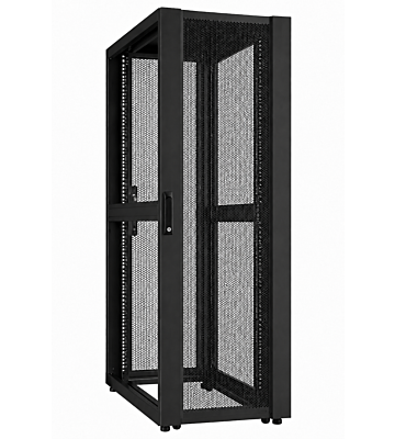 52U Datacenter serverskab med perforeret låge 600x1200x2400mm (BxDxH)