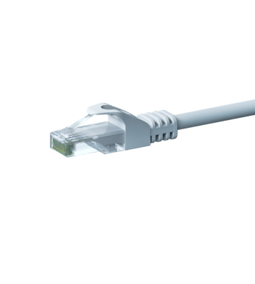 CAT6 UTP patch kabel 5m hvid - CCA