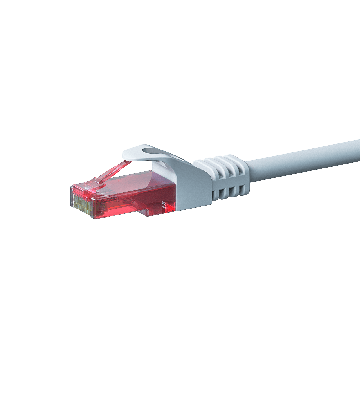 UTP CAT6 patchkabel 30m hvid - 100% kobber