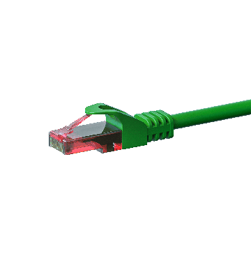 UTP CAT6 patchkabel 1,50m grøn - 100% kobber