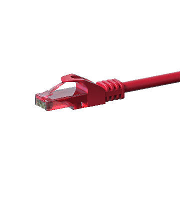 UTP CAT6 patchkabel 20m rød - 100% kobber